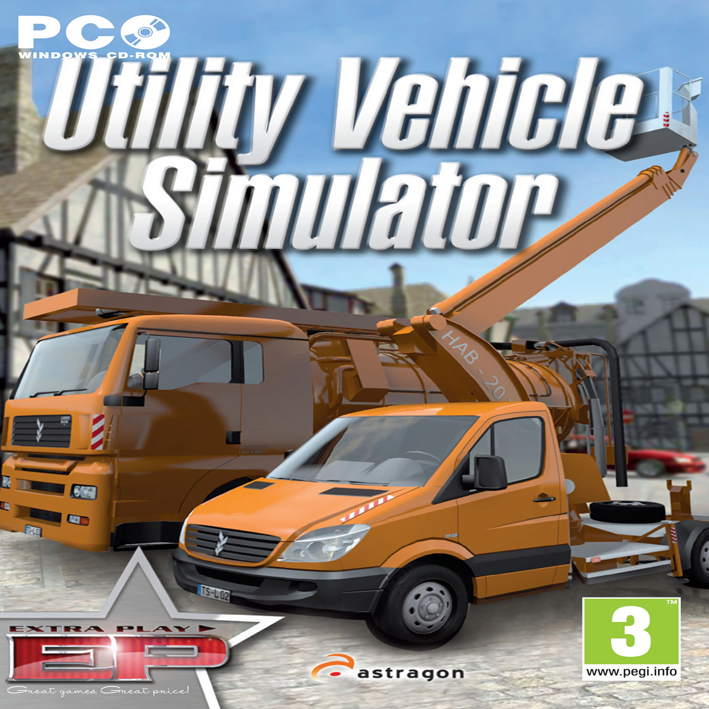 Utility Vehicle Simulator - pedn CD obal