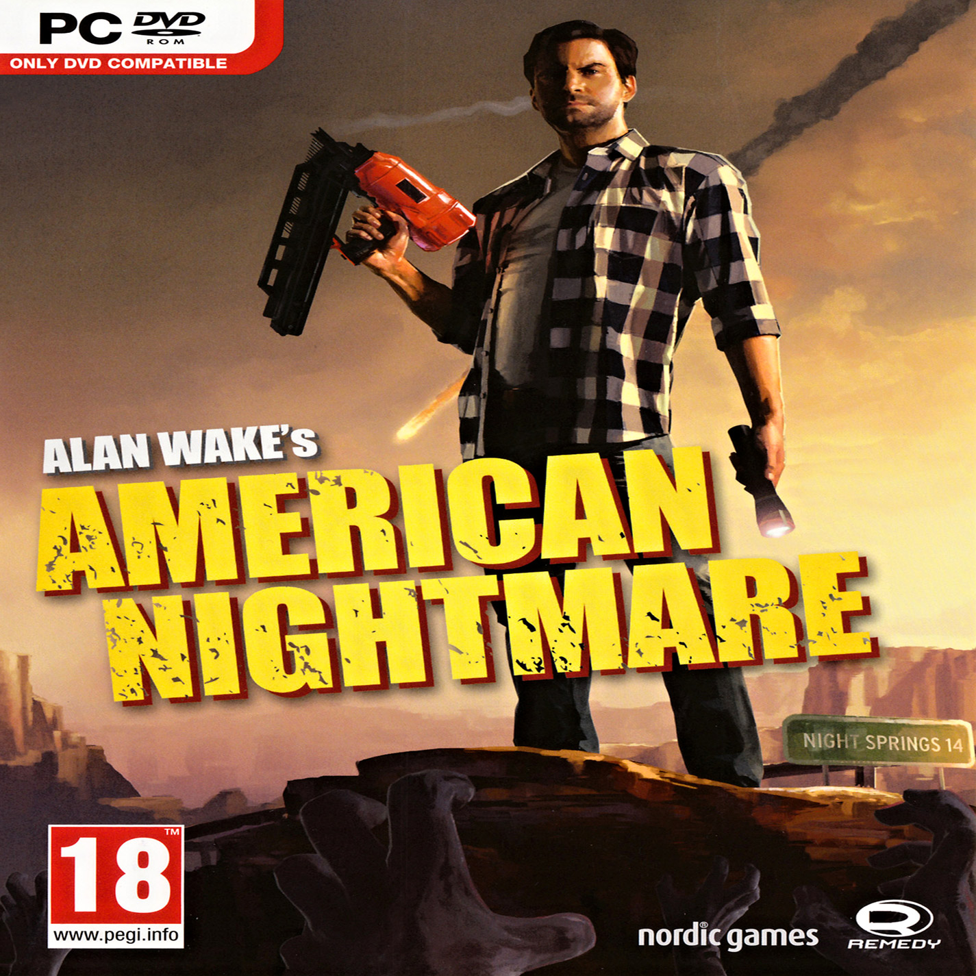 Alan Wake's American Nightmare - pedn CD obal