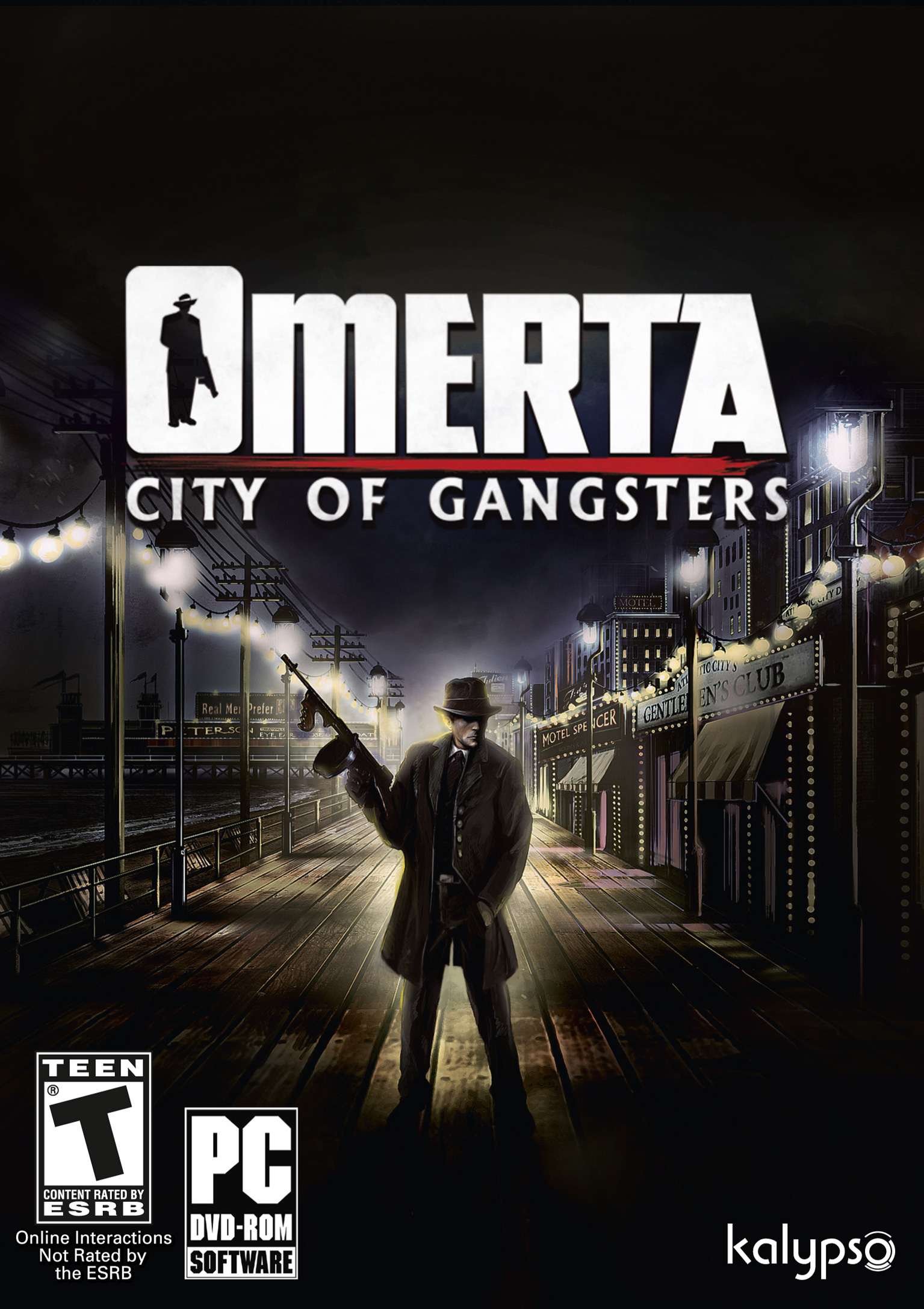 Omerta: City of Gangsters - pedn DVD obal