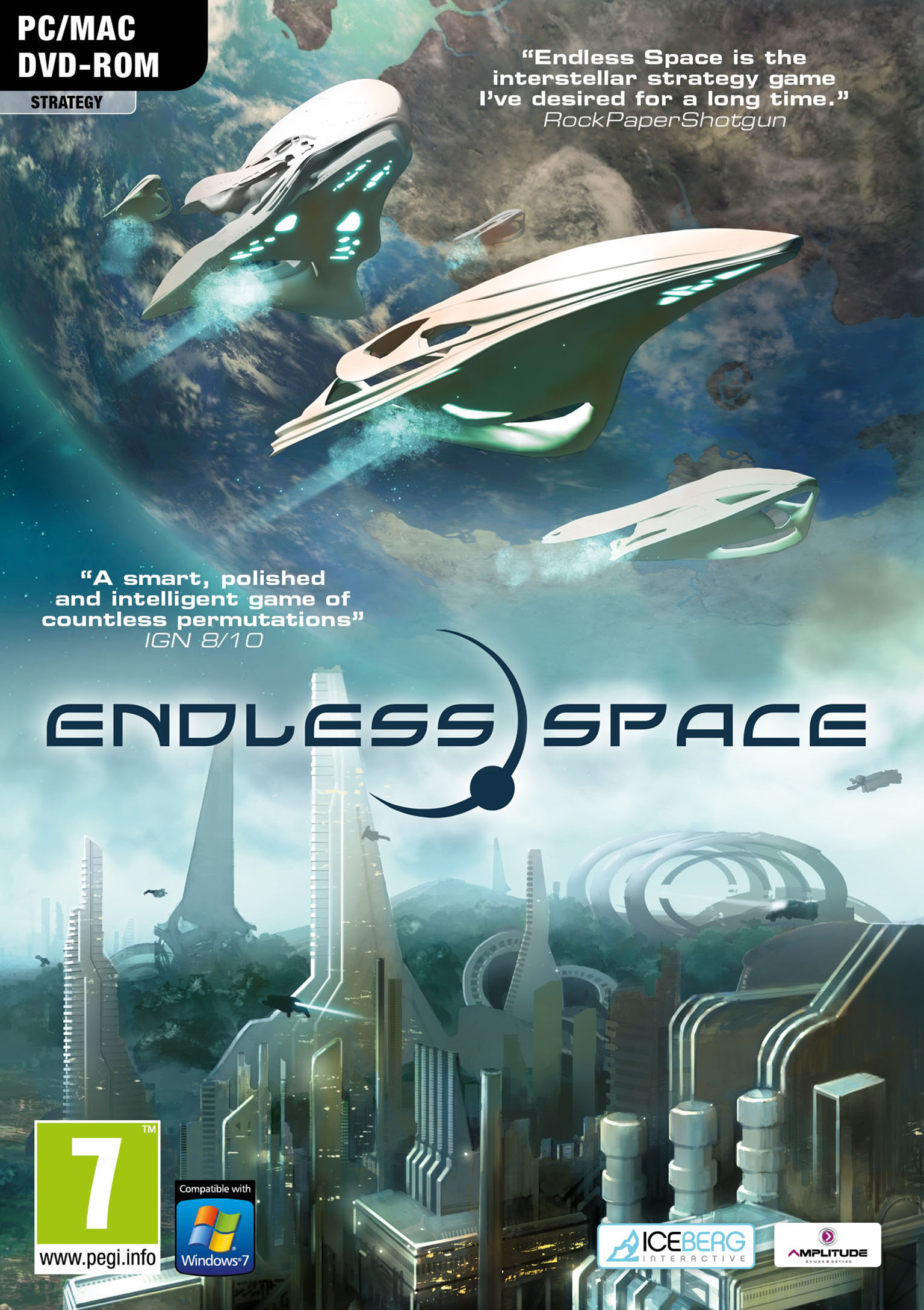 Endless Space - pedn DVD obal