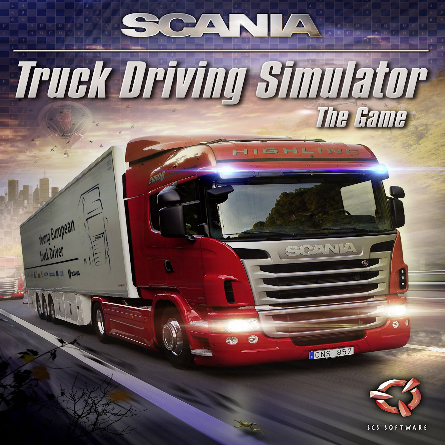 Scania Truck Driving Simulator - The Game - pedn CD obal
