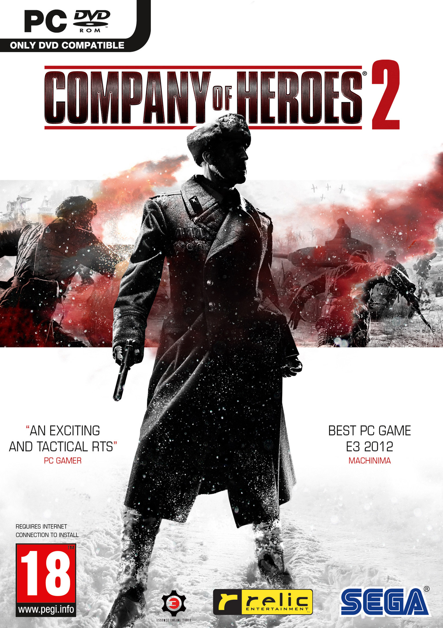 Company of Heroes 2 - pedn DVD obal