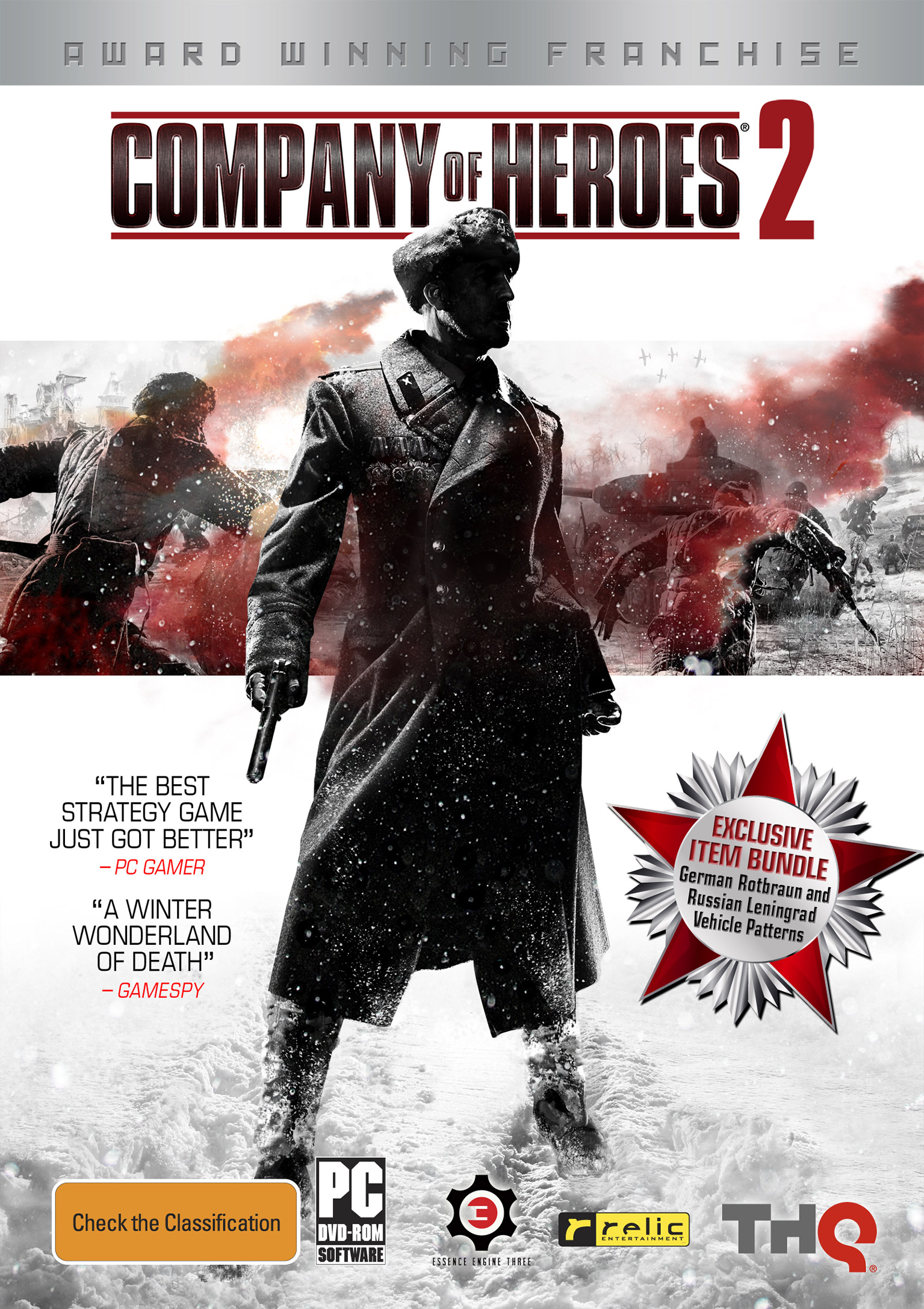 Company of Heroes 2 - pedn DVD obal 2