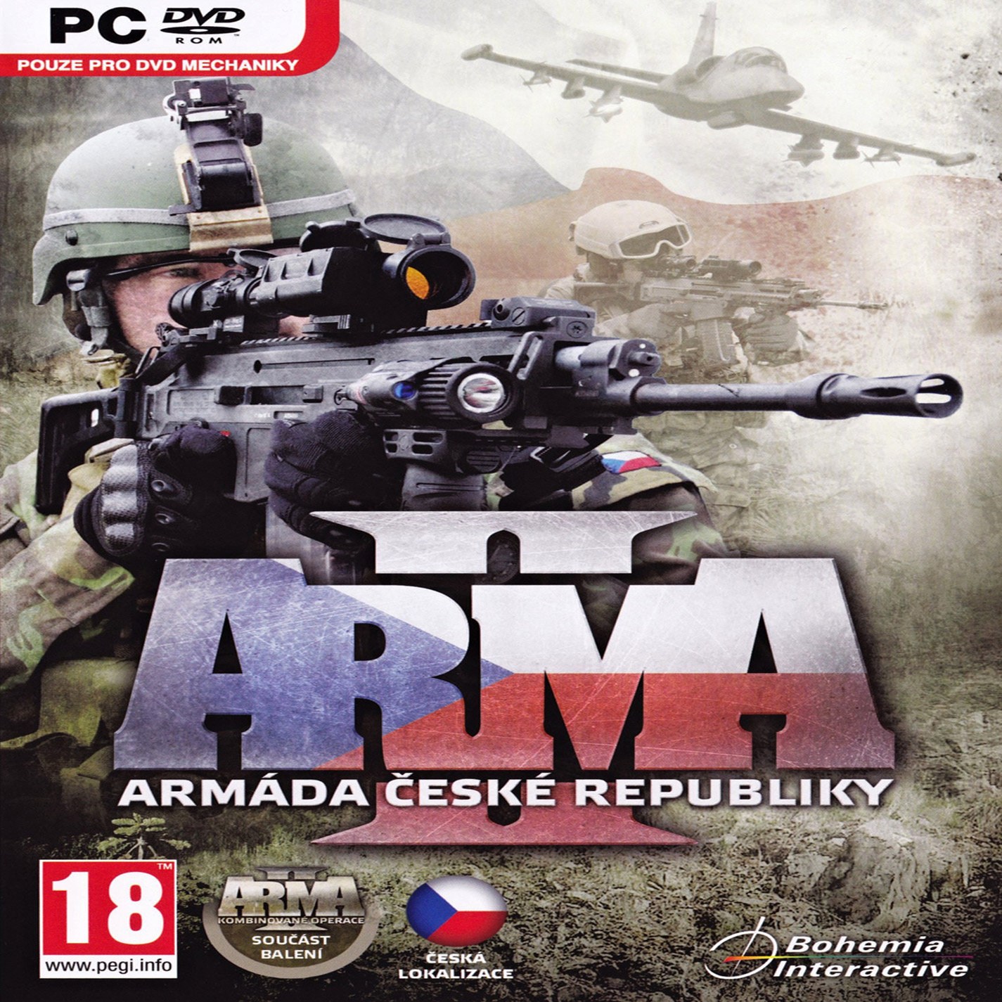 ARMA II: Army of the Czech Republic - pedn CD obal
