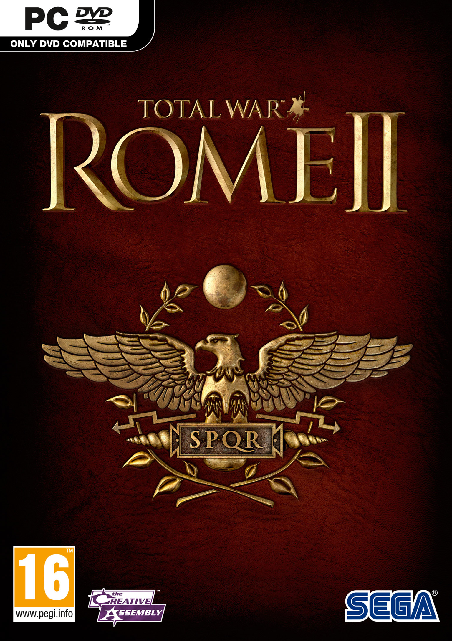 Total War: Rome II - pedn DVD obal