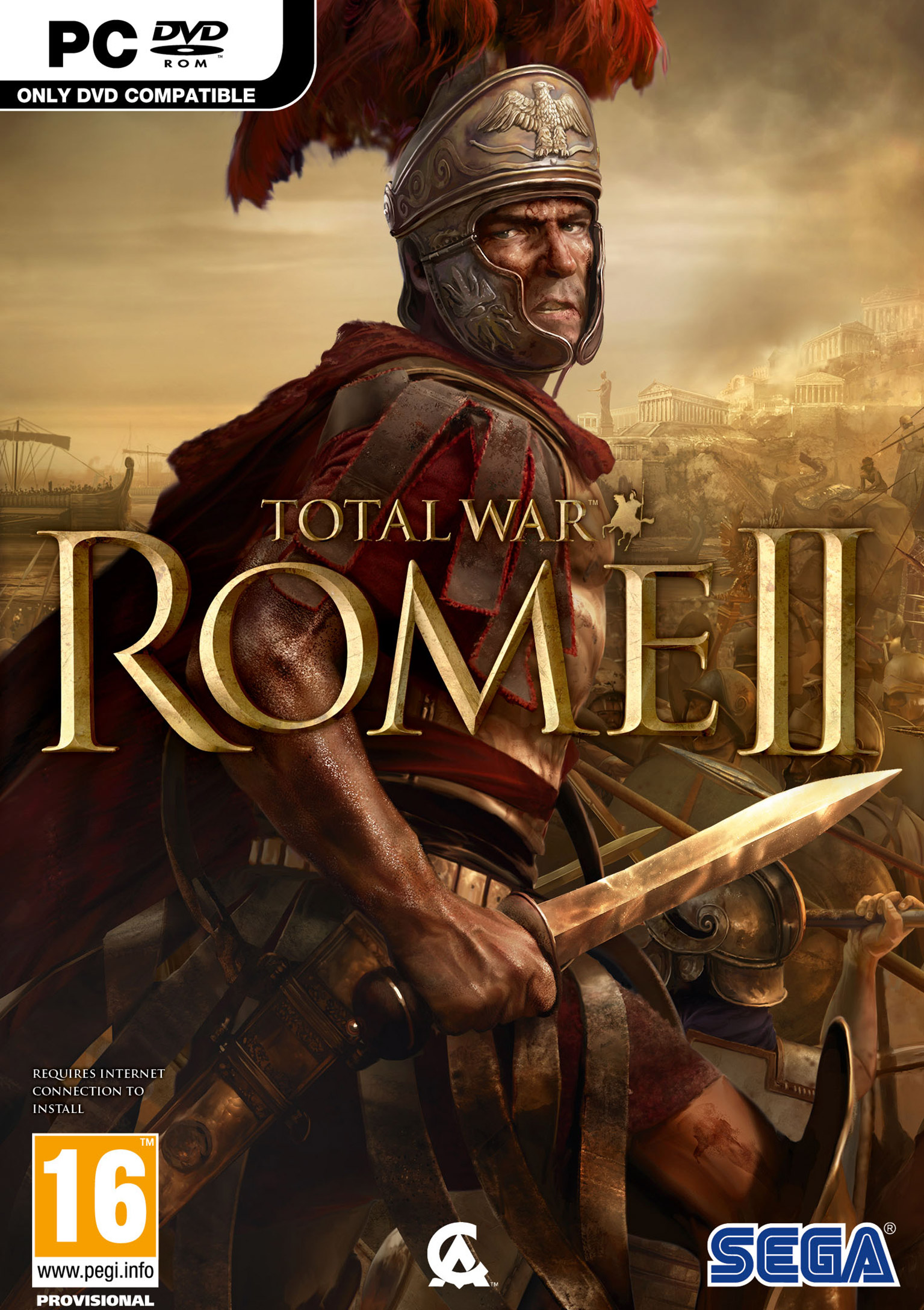 Total War: Rome II - pedn DVD obal 2
