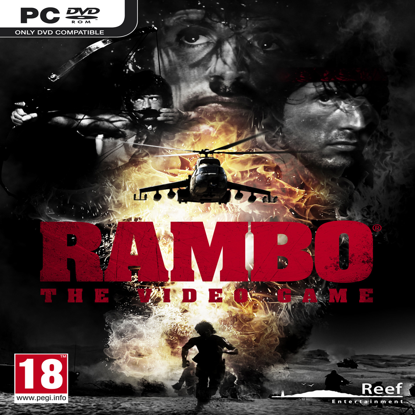Rambo: The Video Game - pedn CD obal