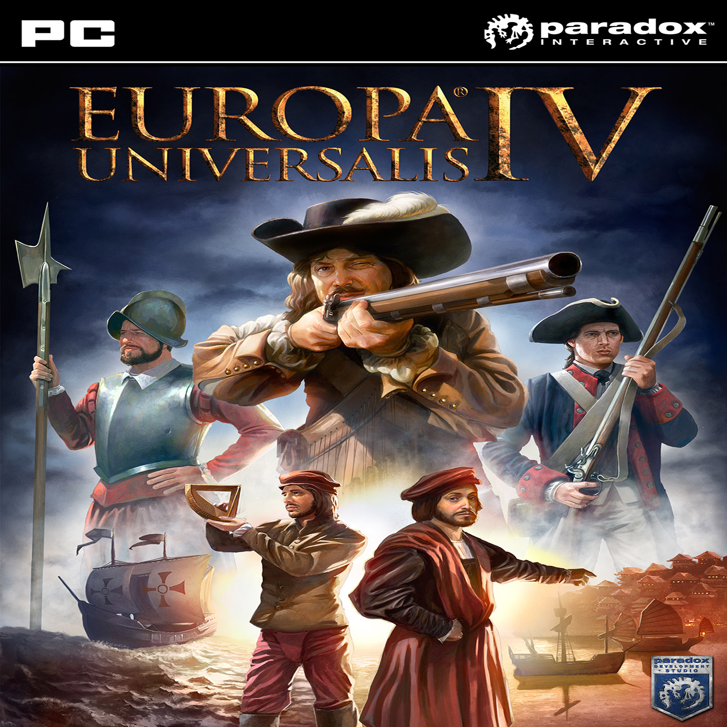 Europa Universalis IV - pedn CD obal