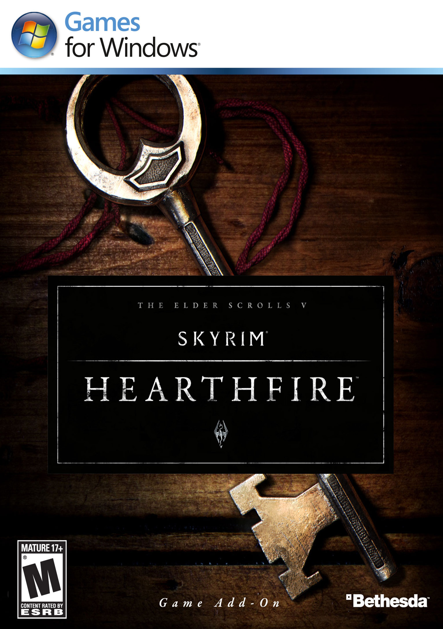 The Elder Scrolls V: Skyrim - Hearthfire - pedn DVD obal