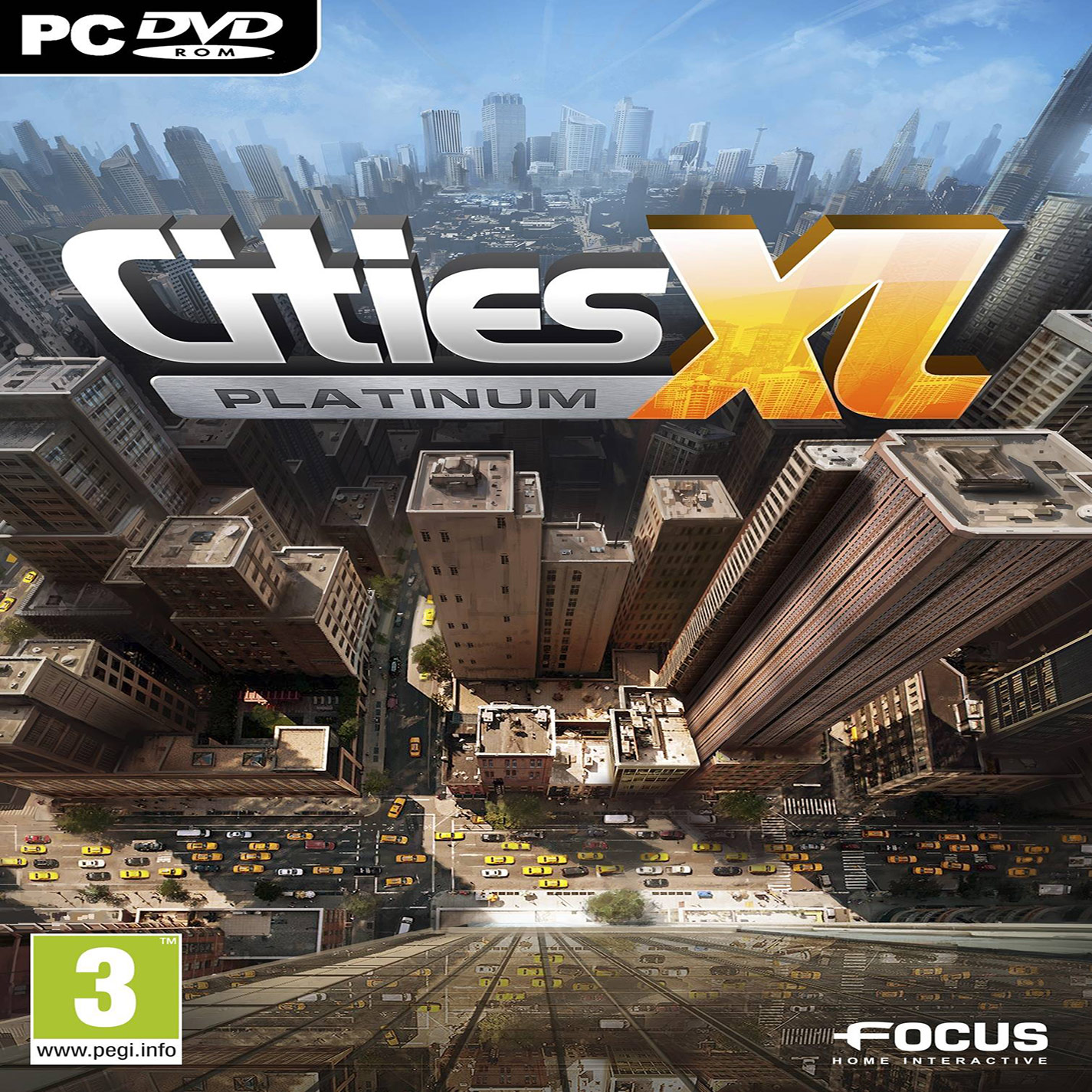 Cities XL Platinum - pedn CD obal