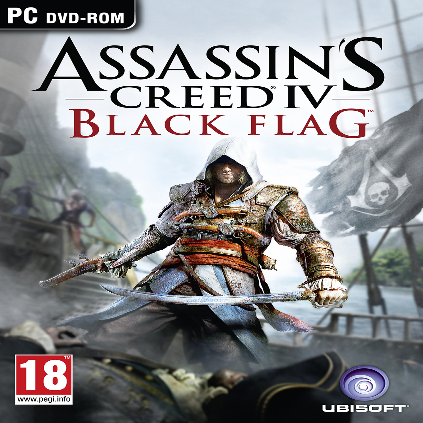 Assassin's Creed IV: Black Flag - pedn CD obal