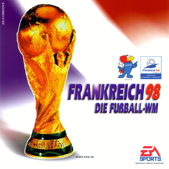 Frankreich 98 Die Fubball-WM - pedn CD obal