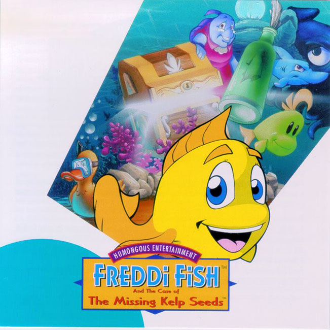 Freddi Fish and the Case of the Missing Kelp Seeds - pedn CD obal