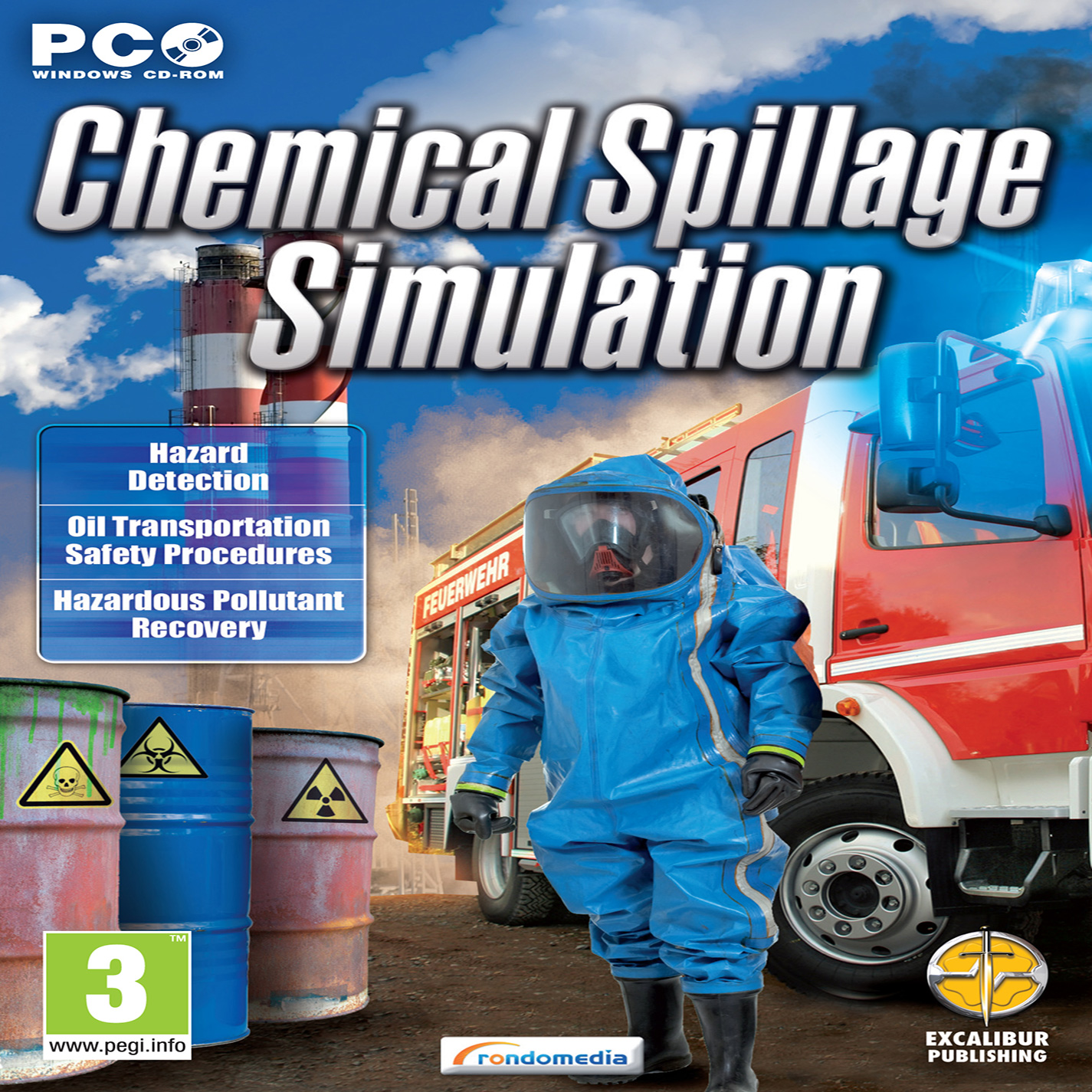 Chemical Spillage Simulation - pedn CD obal