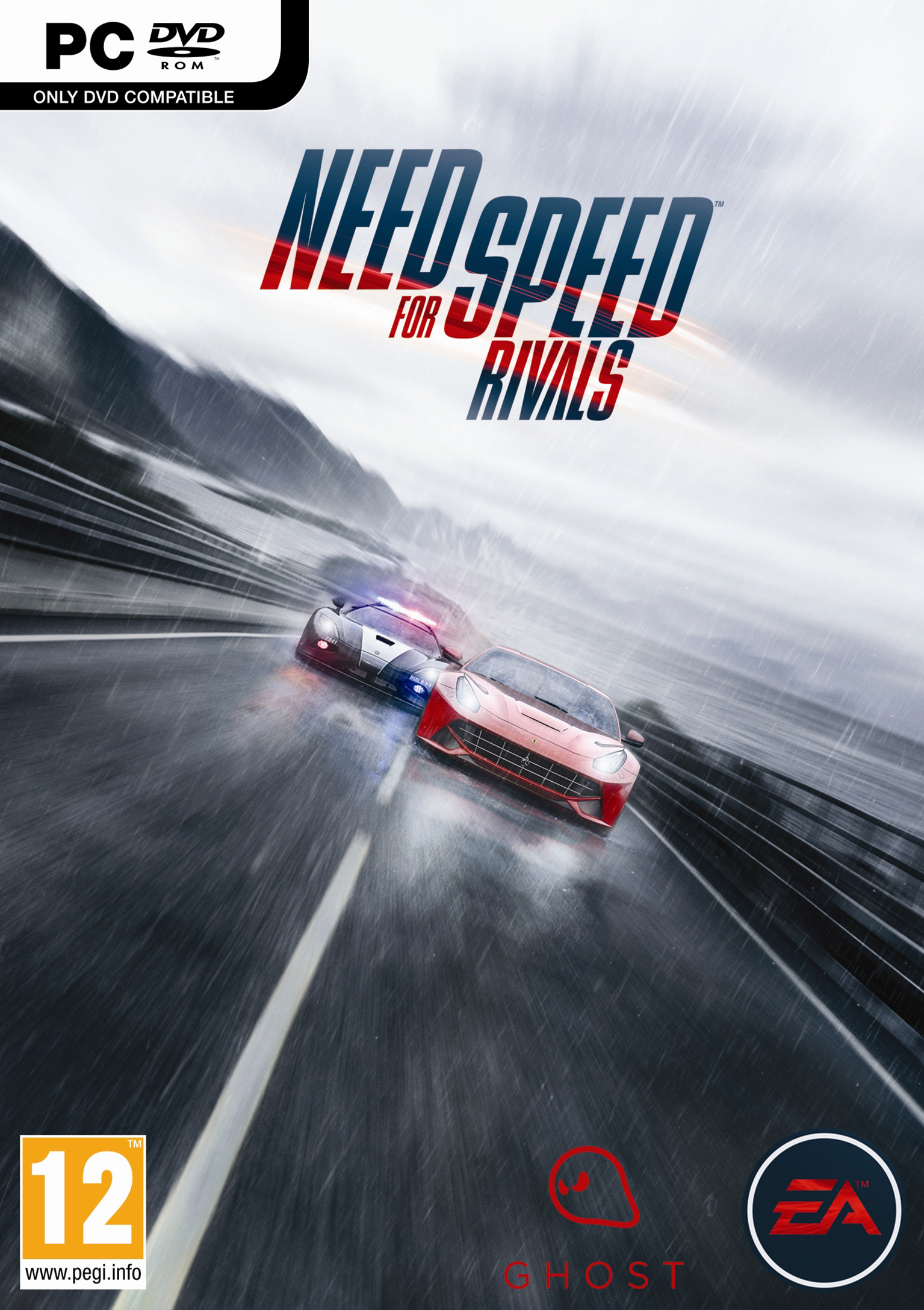 Need for Speed: Rivals - pedn DVD obal