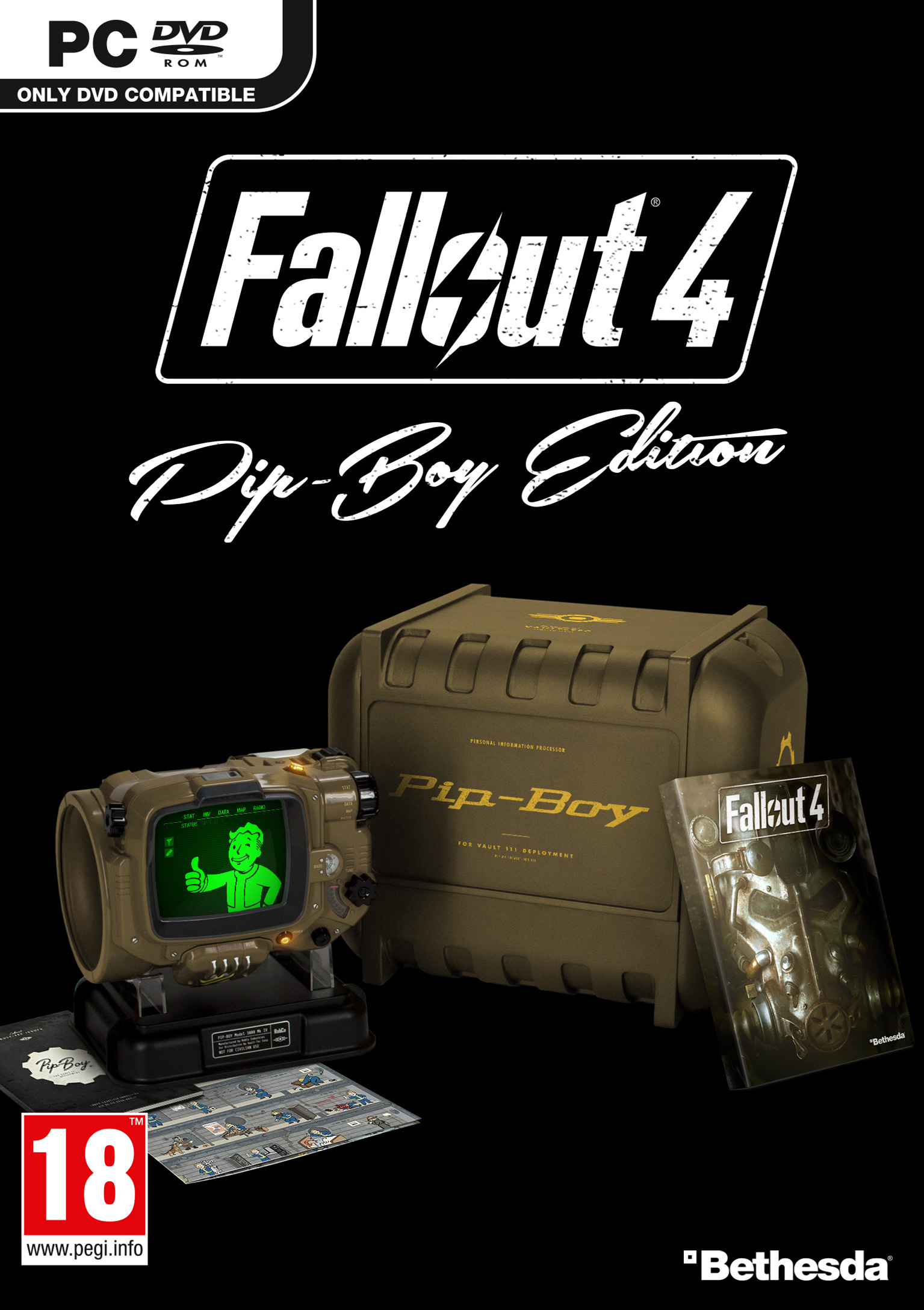Fallout 4 - pedn DVD obal 2