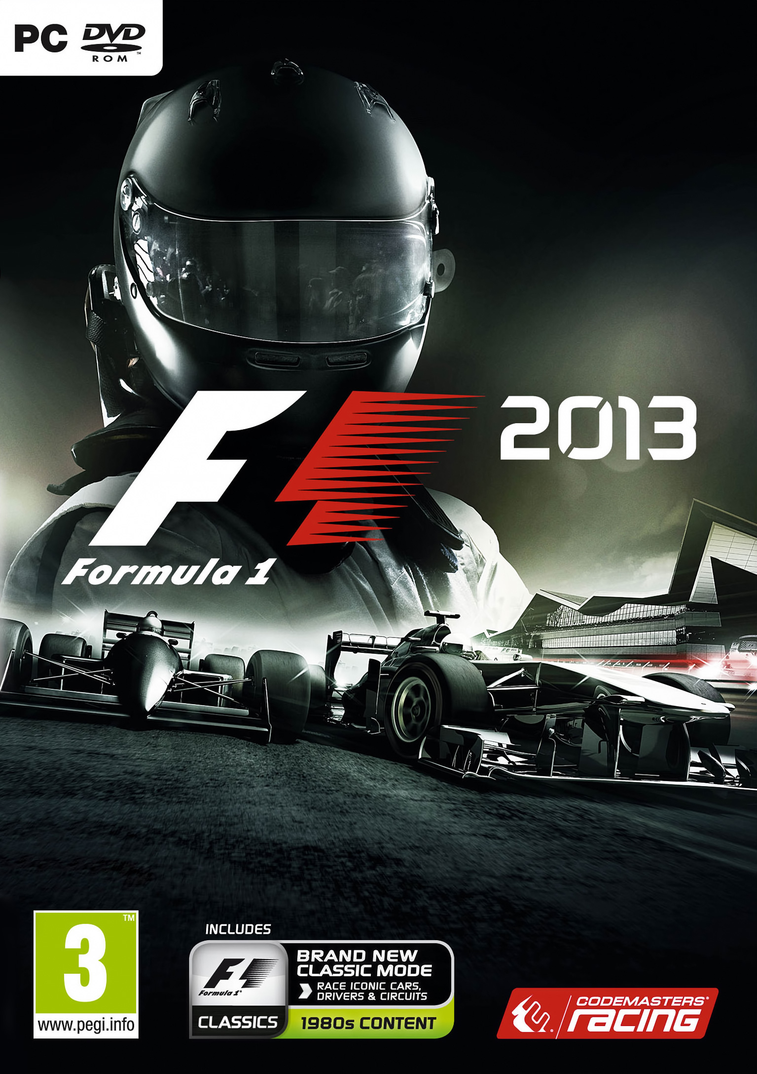 F1 2013 - pedn DVD obal
