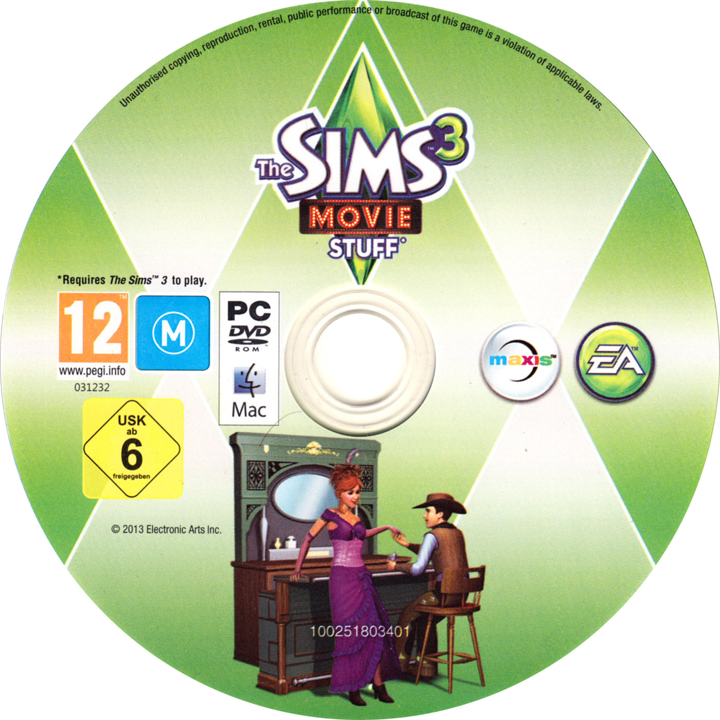 The Sims 3: Movie Stuff - CD obal