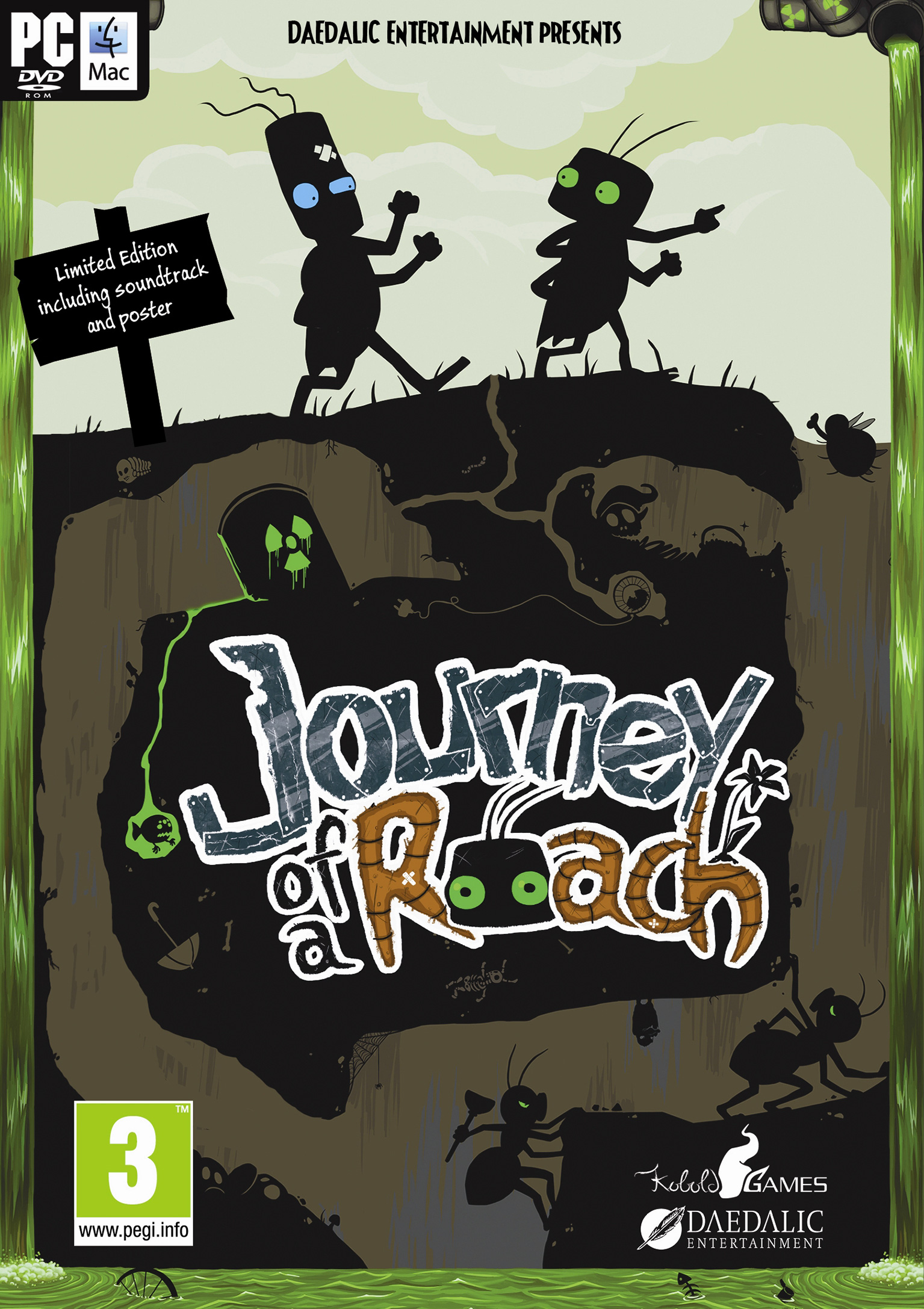 Journey of a Roach - pedn DVD obal