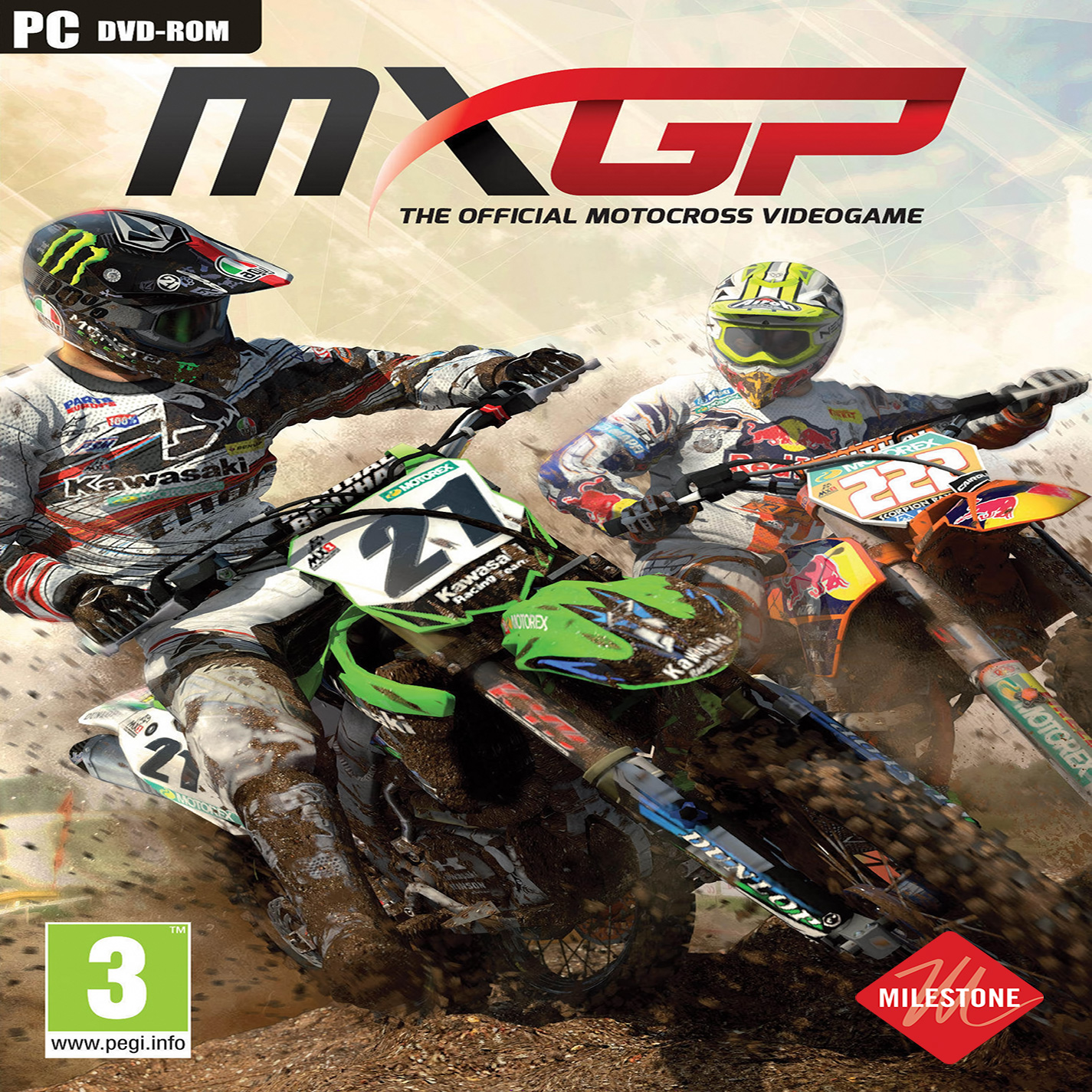 MXGP - The Official Motocross Videogame - pedn CD obal