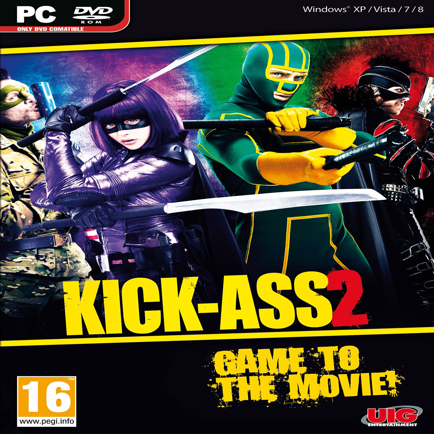 Kick-Ass 2 - pedn CD obal
