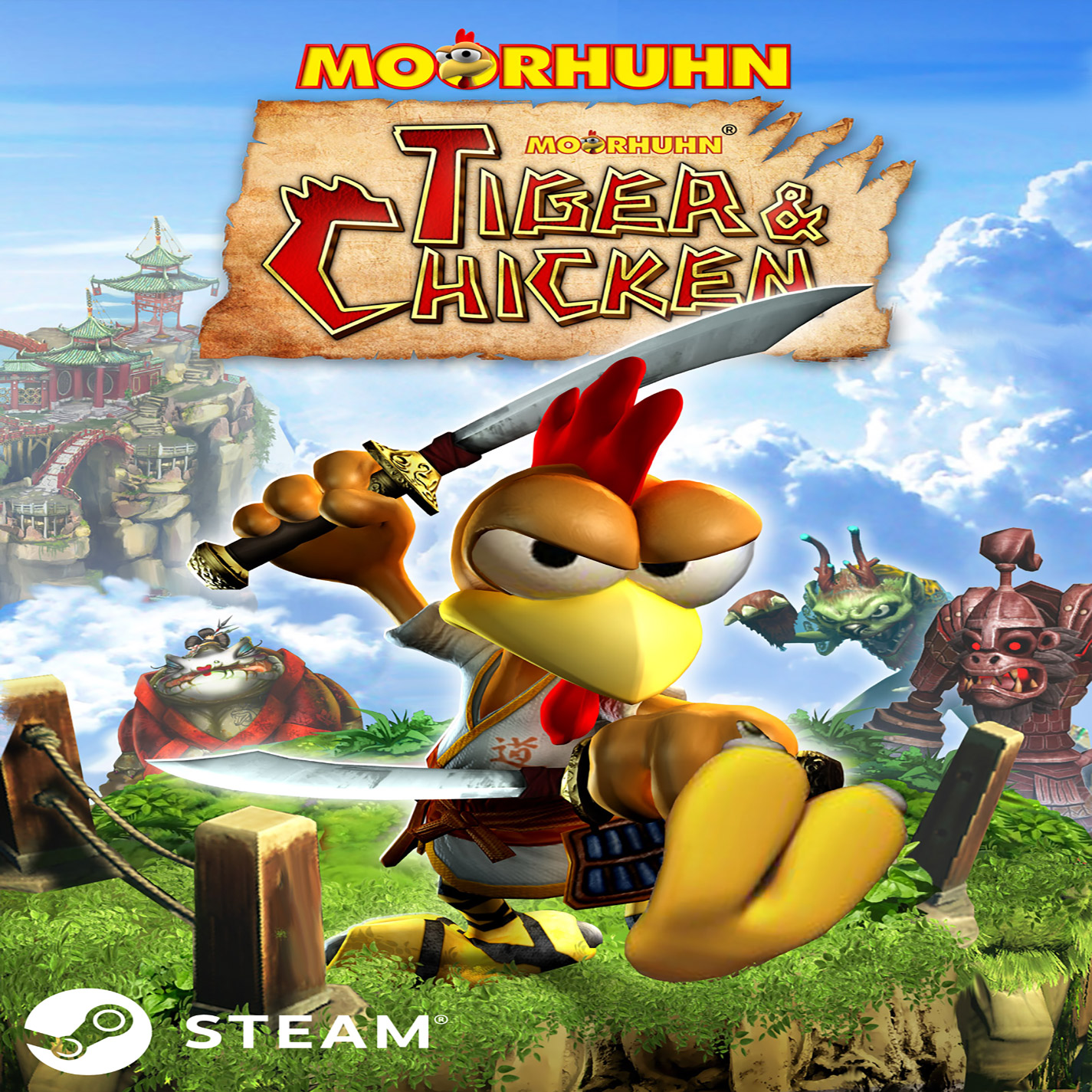 Moorhuhn: Tiger And Chicken - pedn CD obal