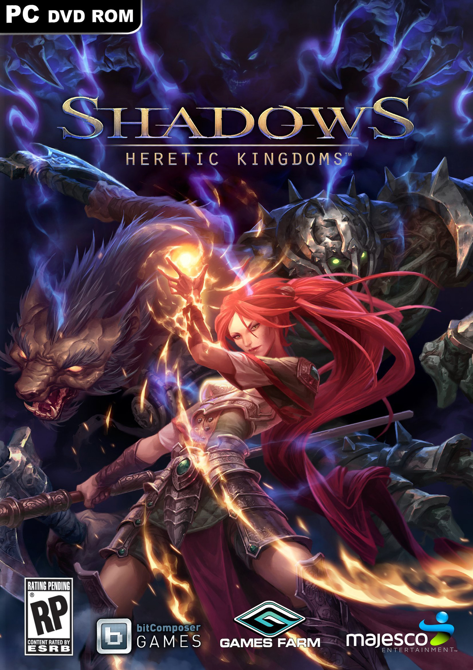 Shadows: Heretic Kingdoms - pedn DVD obal