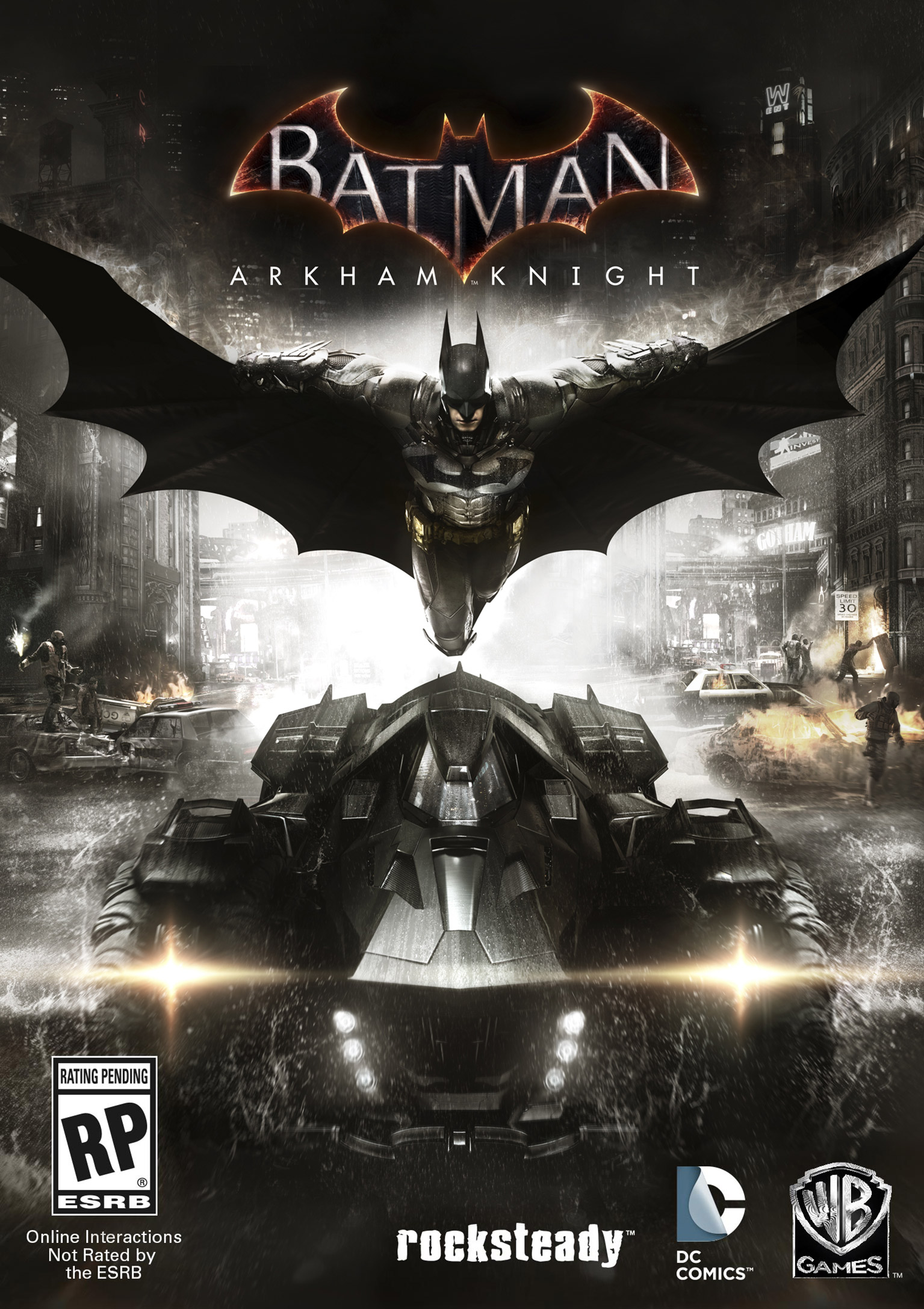 Batman: Arkham Knight - pedn DVD obal
