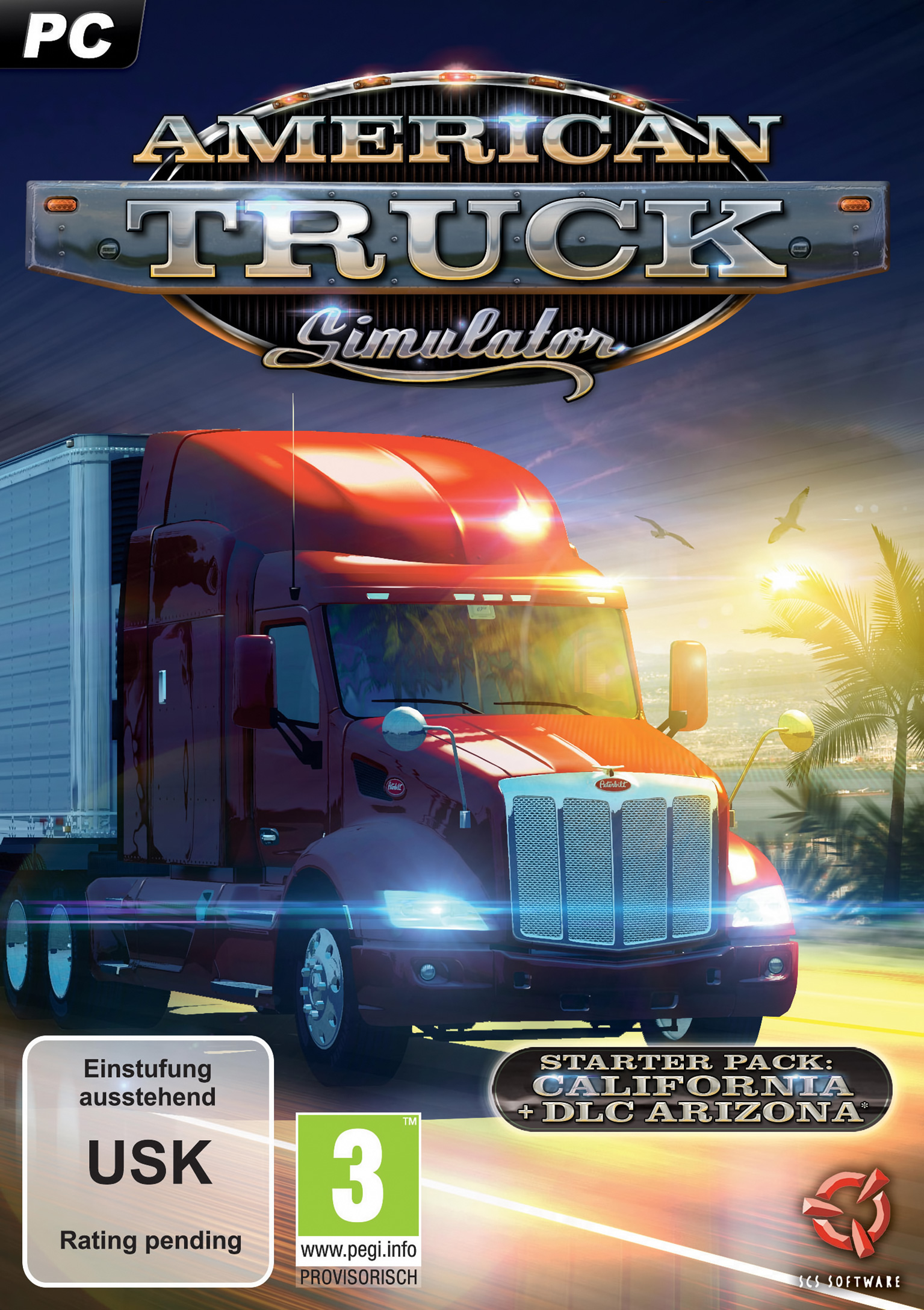American Truck Simulator - pedn DVD obal
