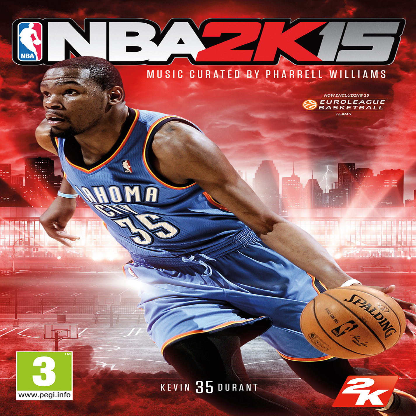 NBA 2K15 - pedn CD obal