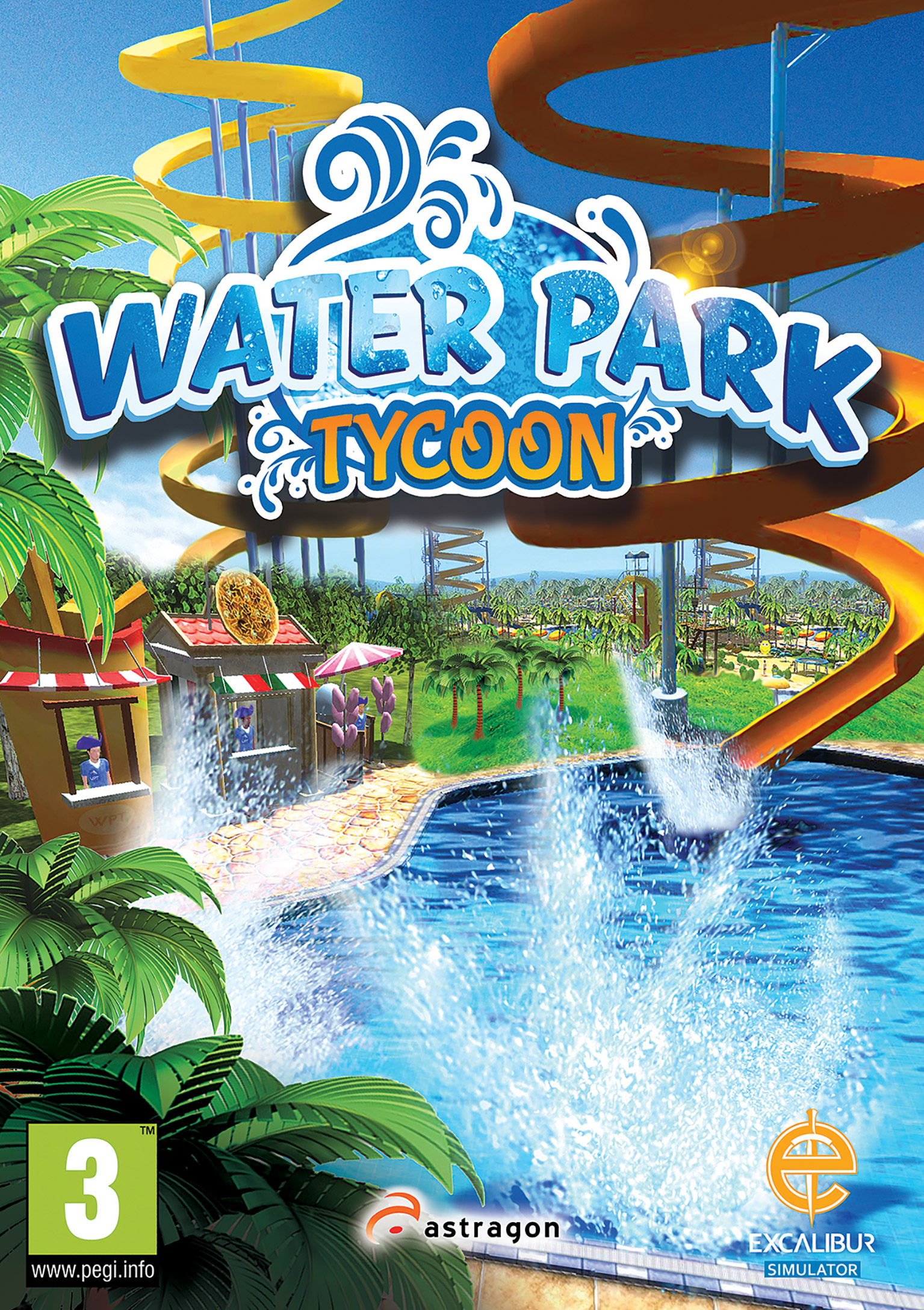 Water Park Tycoon - pedn DVD obal