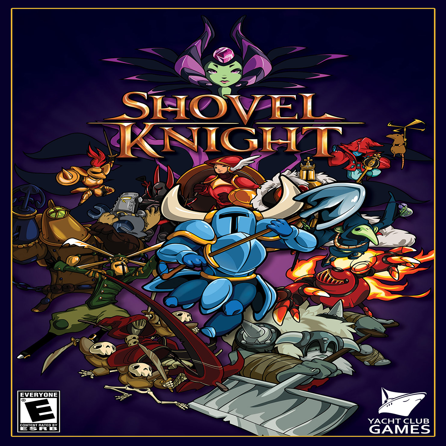 Shovel Knight - pedn CD obal