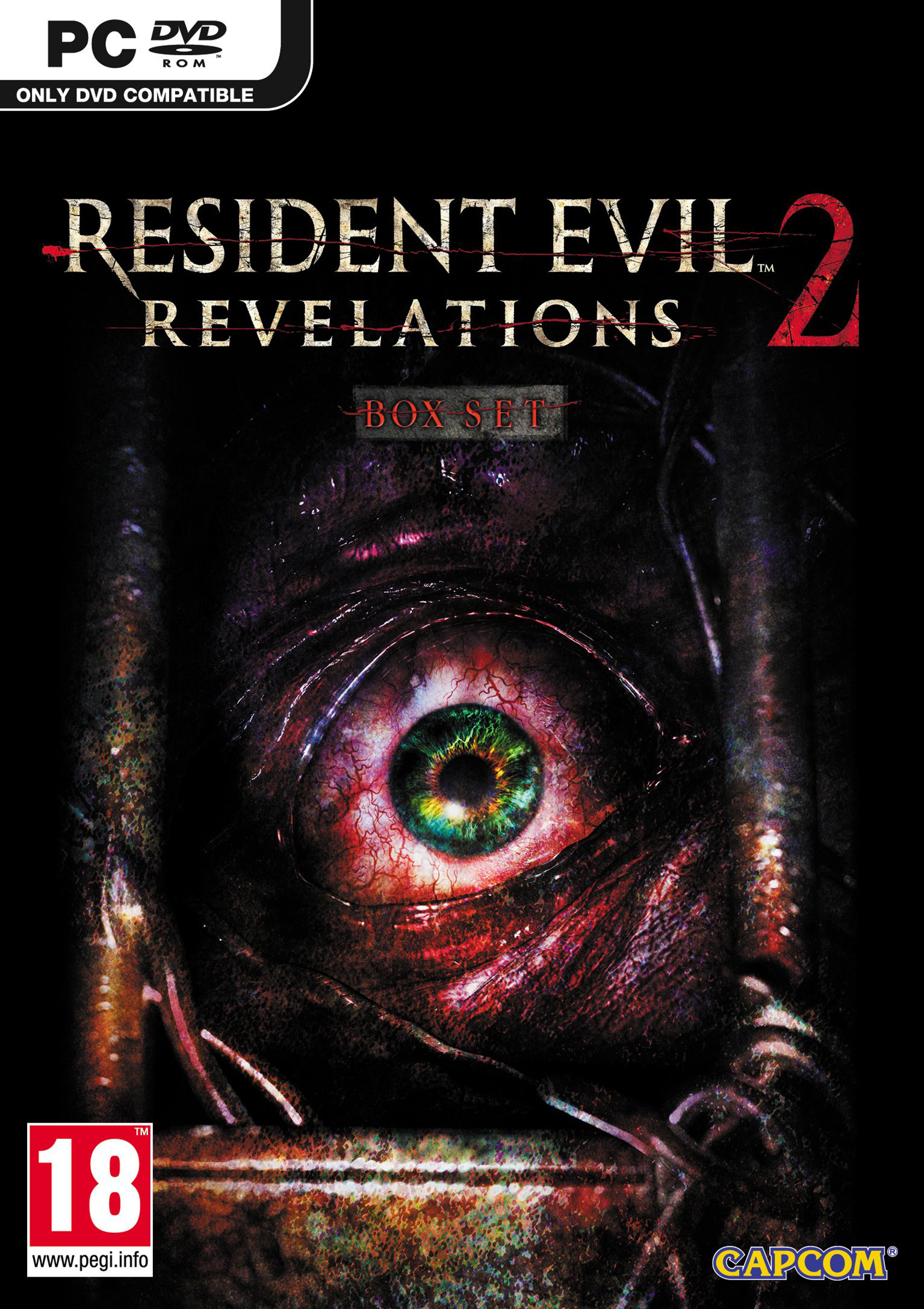 Resident Evil: Revelations 2 - pedn DVD obal