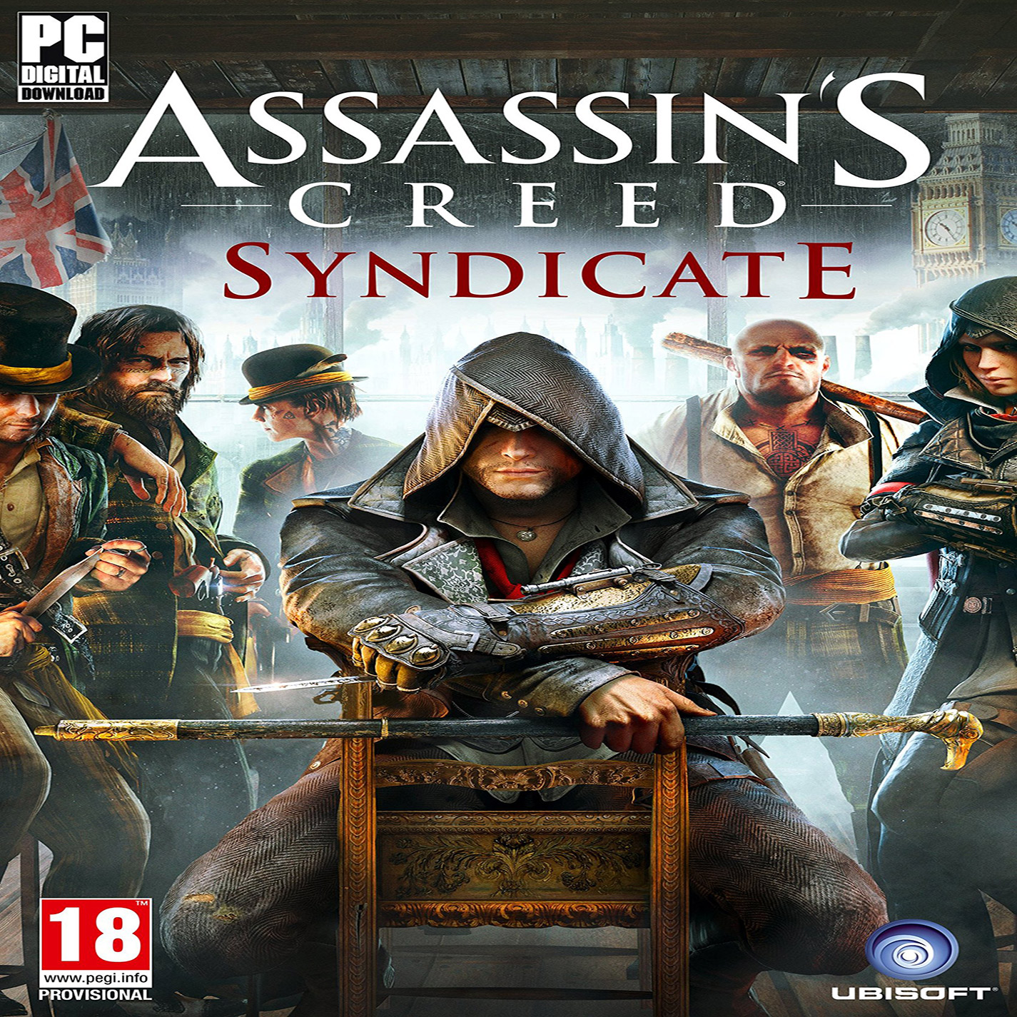 Assassin's Creed: Syndicate - pedn CD obal