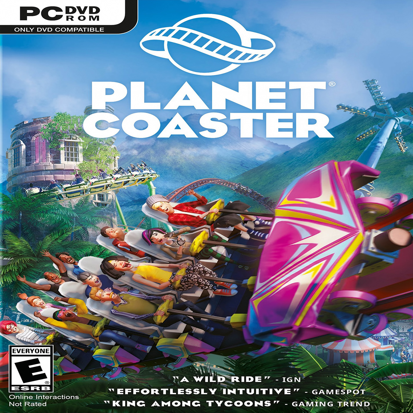 Planet Coaster - pedn CD obal