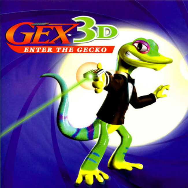 Gex 3D: Enter the Gecko - pedn CD obal
