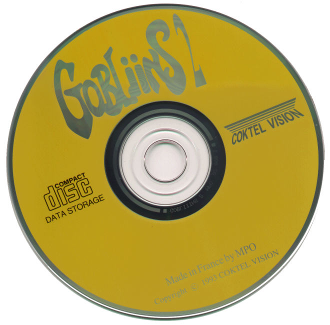 Gobliins 2: The Prince Buffoon - CD obal 2