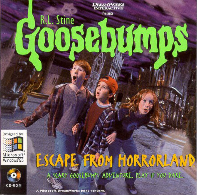 Goosebumps: Escape from Horrorland - pedn CD obal
