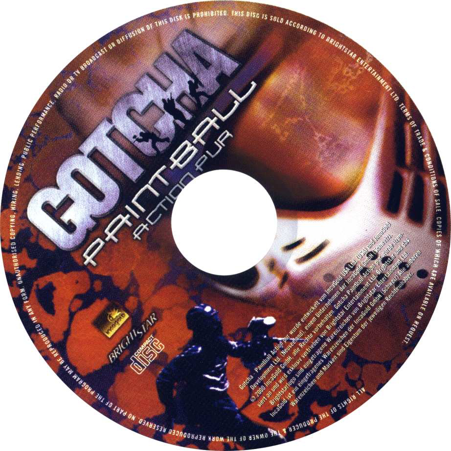 Gotcha: Paintball Action Pur - CD obal