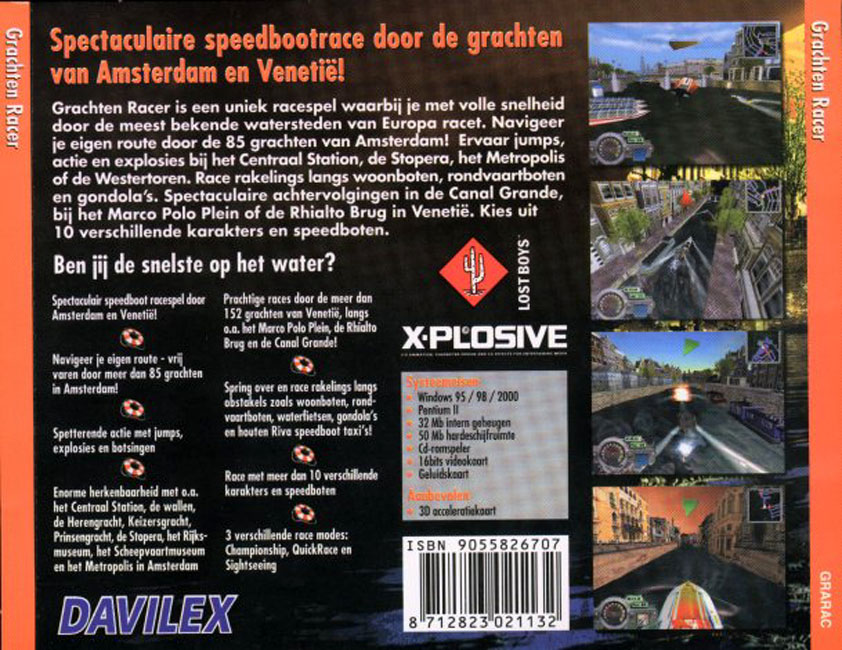 Grachten Racer - zadn CD obal