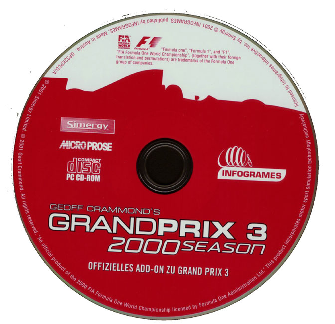 Grand Prix 3: 2000 Season Add-On - CD obal