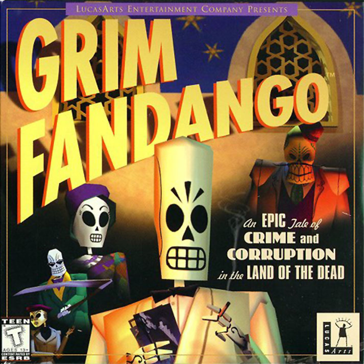 Grim Fandango - pedn CD obal