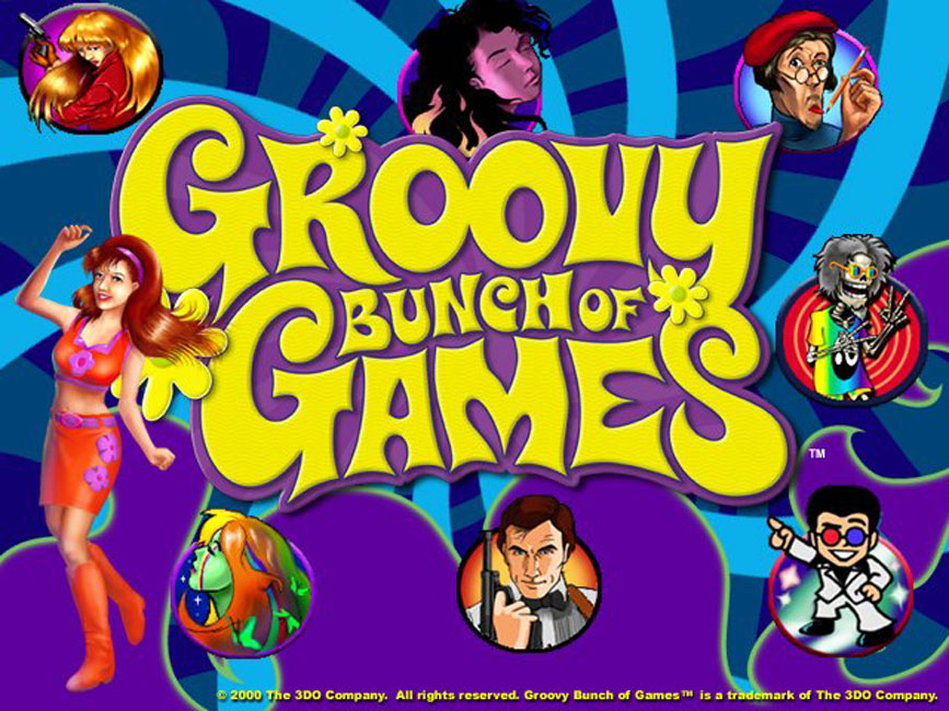 Groovy Bunch of Games - pedn CD obal