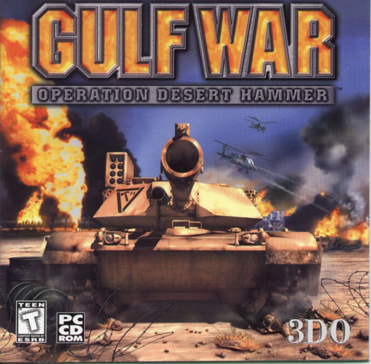 Gulf War: Operation Desert Hammer - pedn CD obal