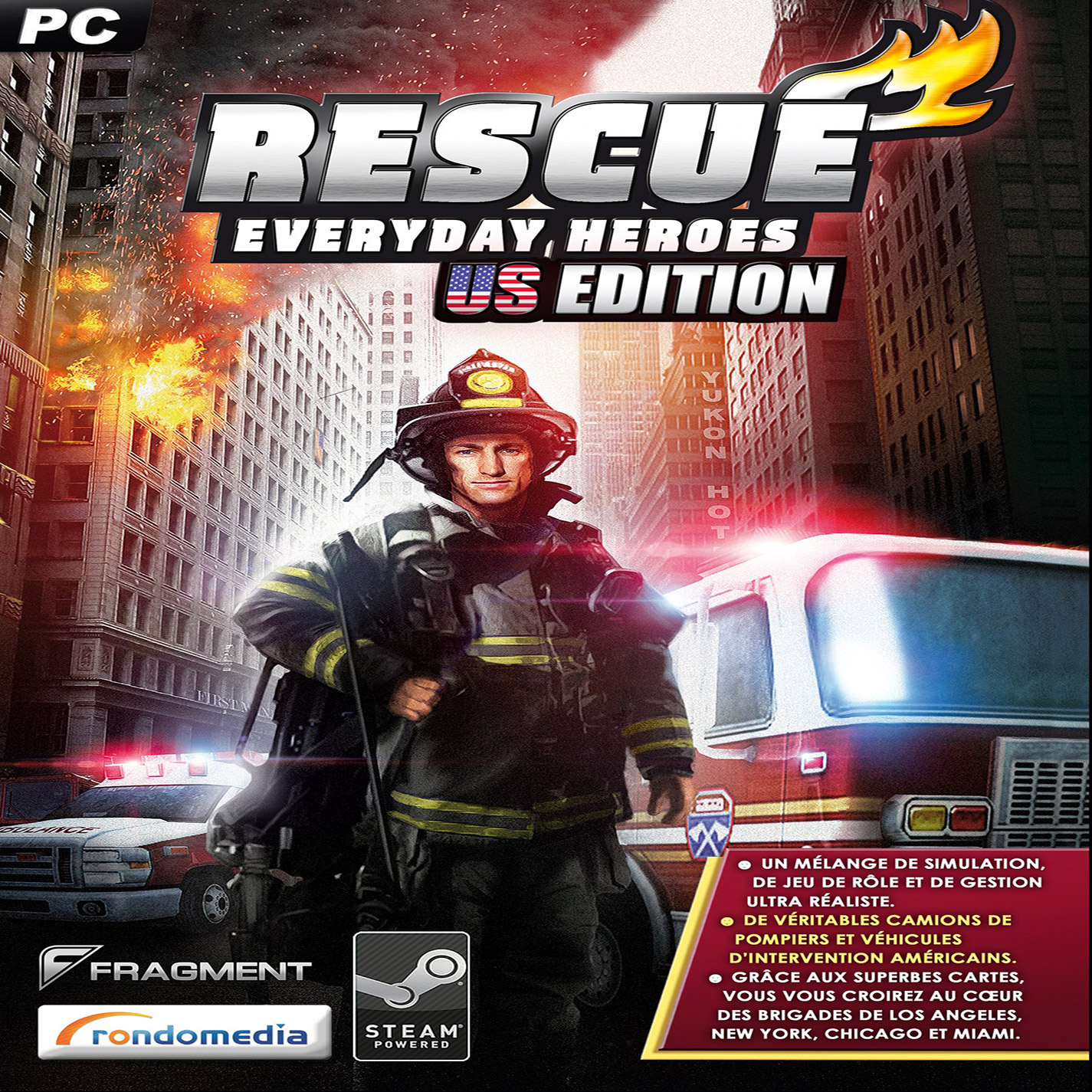 Rescue: Everyday Heroes - US Edition - pedn CD obal