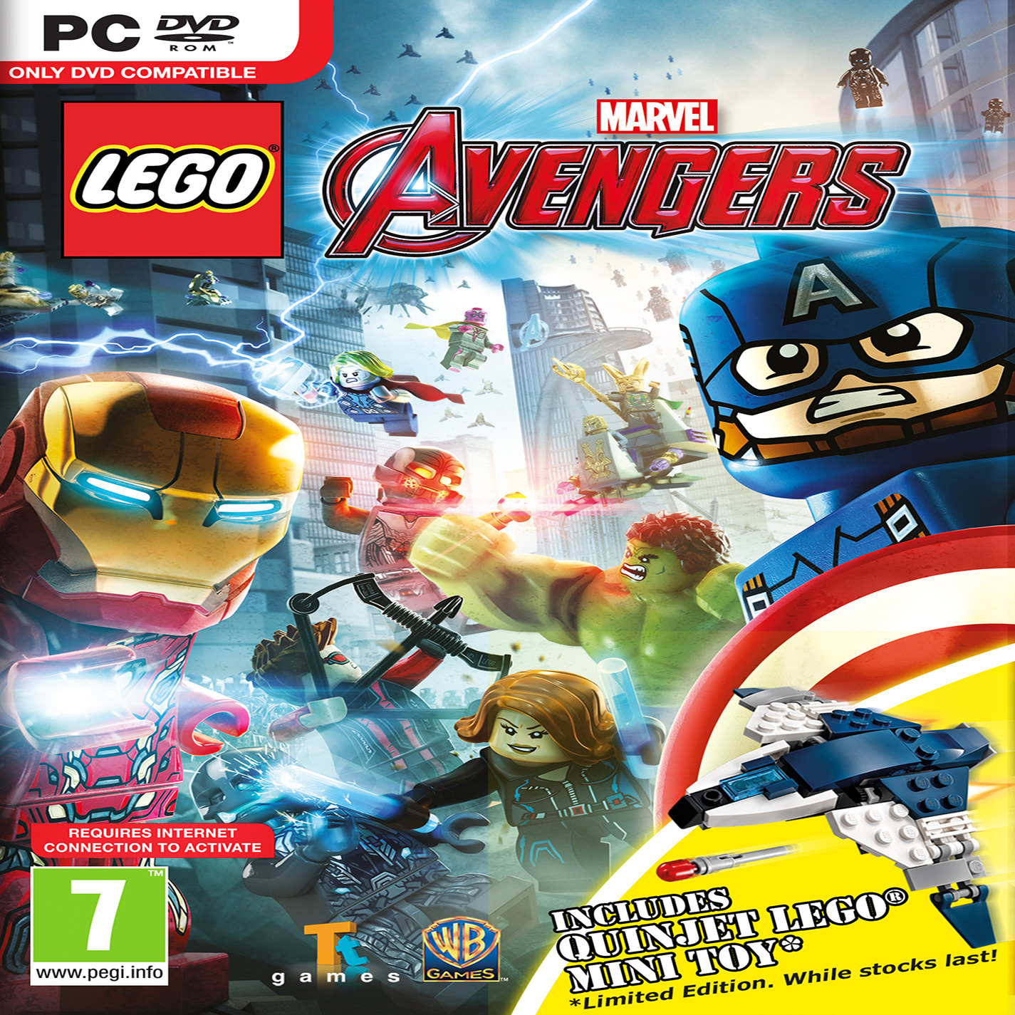 LEGO Marvel Avengers - pedn CD obal