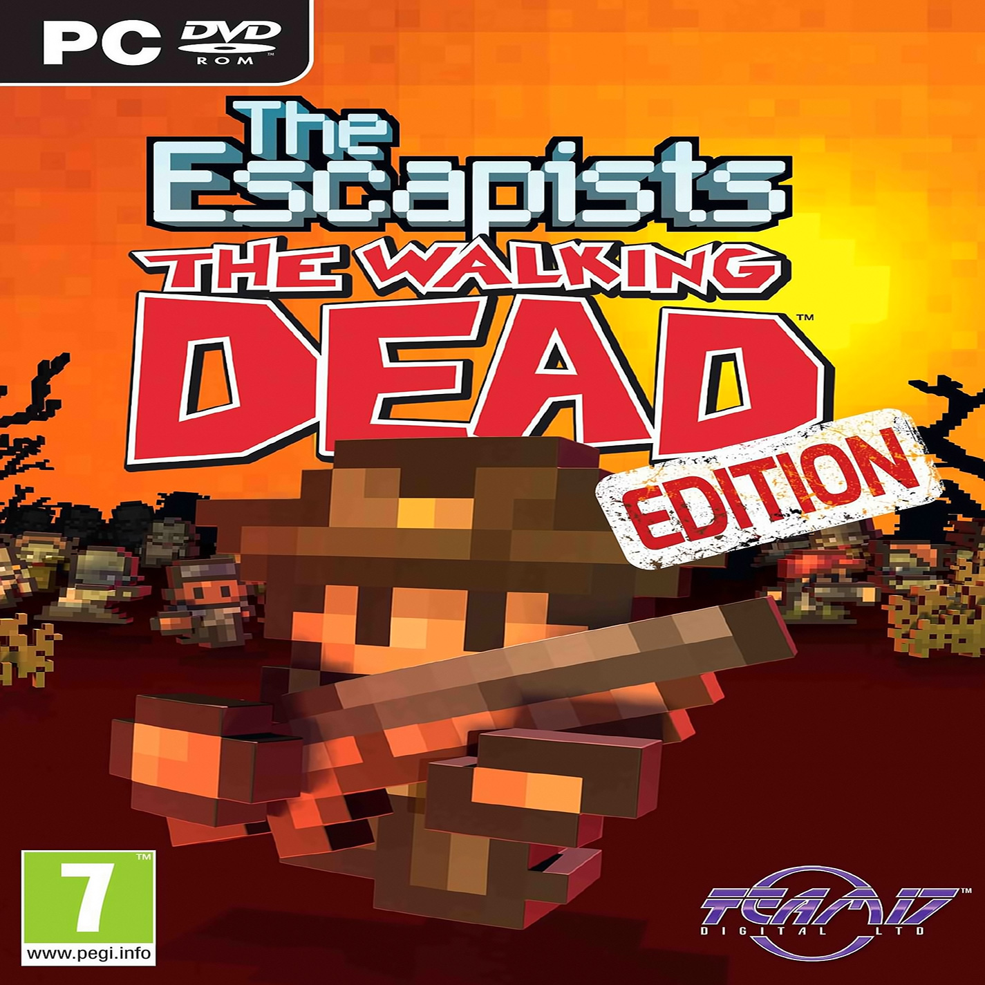 The Escapists: The Walking Dead - pedn CD obal