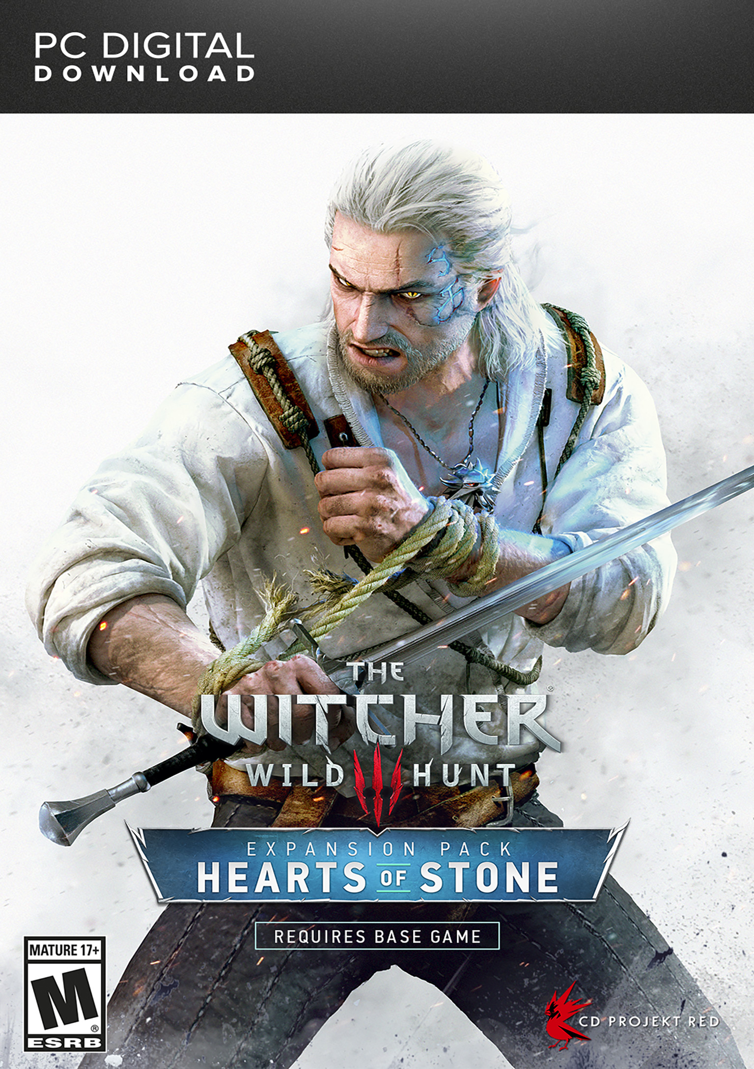 The Witcher 3: Wild Hunt - Hearts of Stone - pedn DVD obal