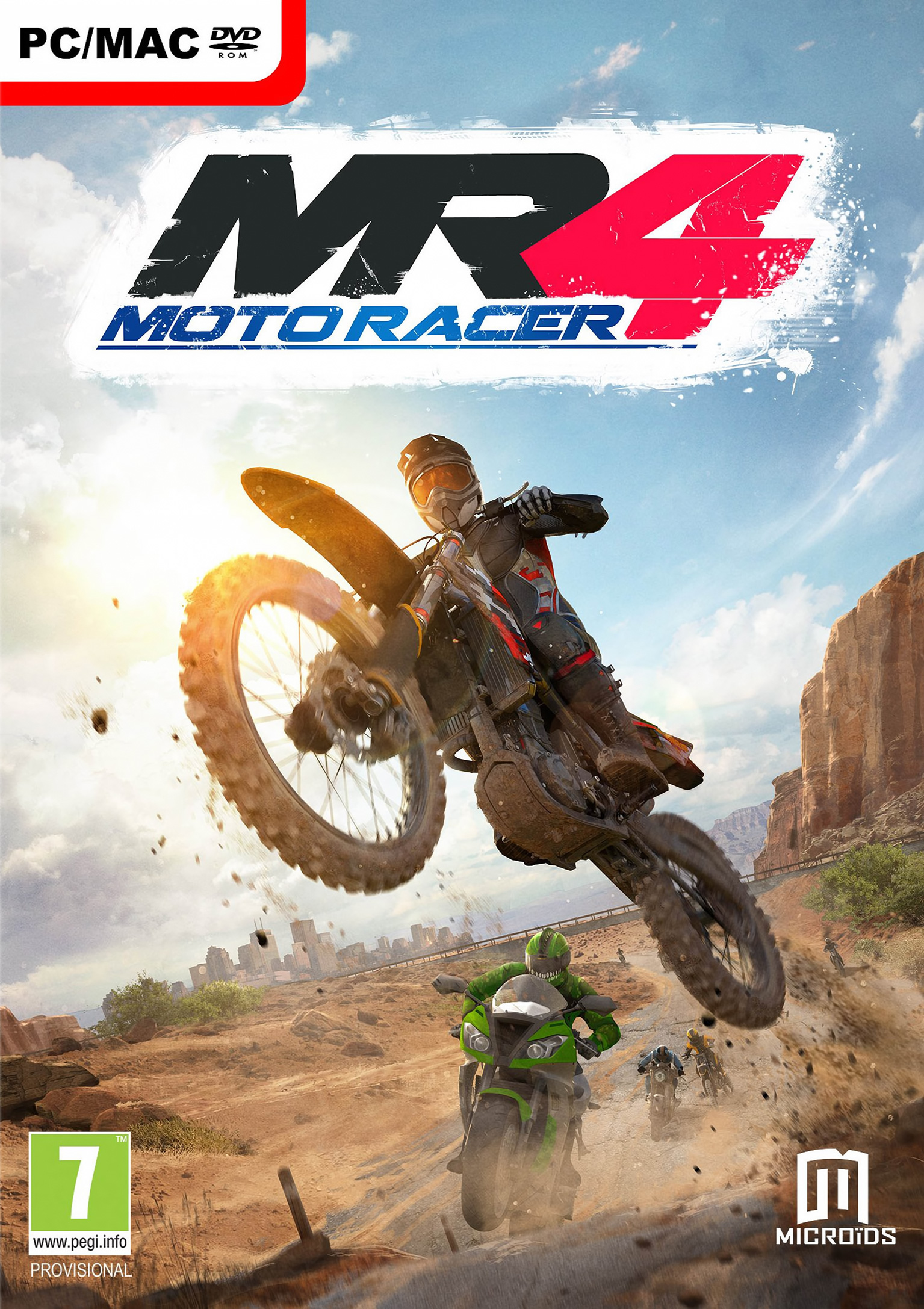 Moto Racer 4 - pedn DVD obal