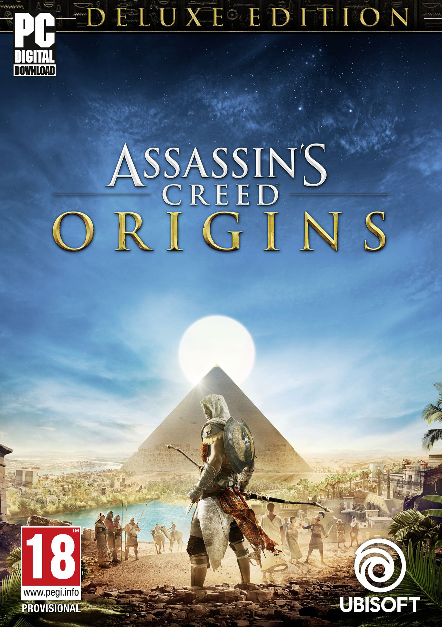 Assassin's Creed: Origins - pedn DVD obal 2
